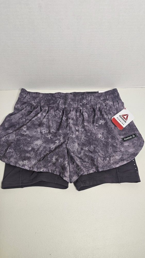 Reebok Running Smoky Volcano Sprinter Shorts Womens Small