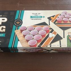 Portable Beer Pong Game Set
