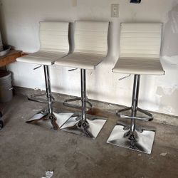 White Bar Stools
