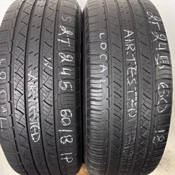 2 Tires 245 60 18 Michelin Latitude Tour Hp 