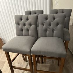 Gray Bar Stools