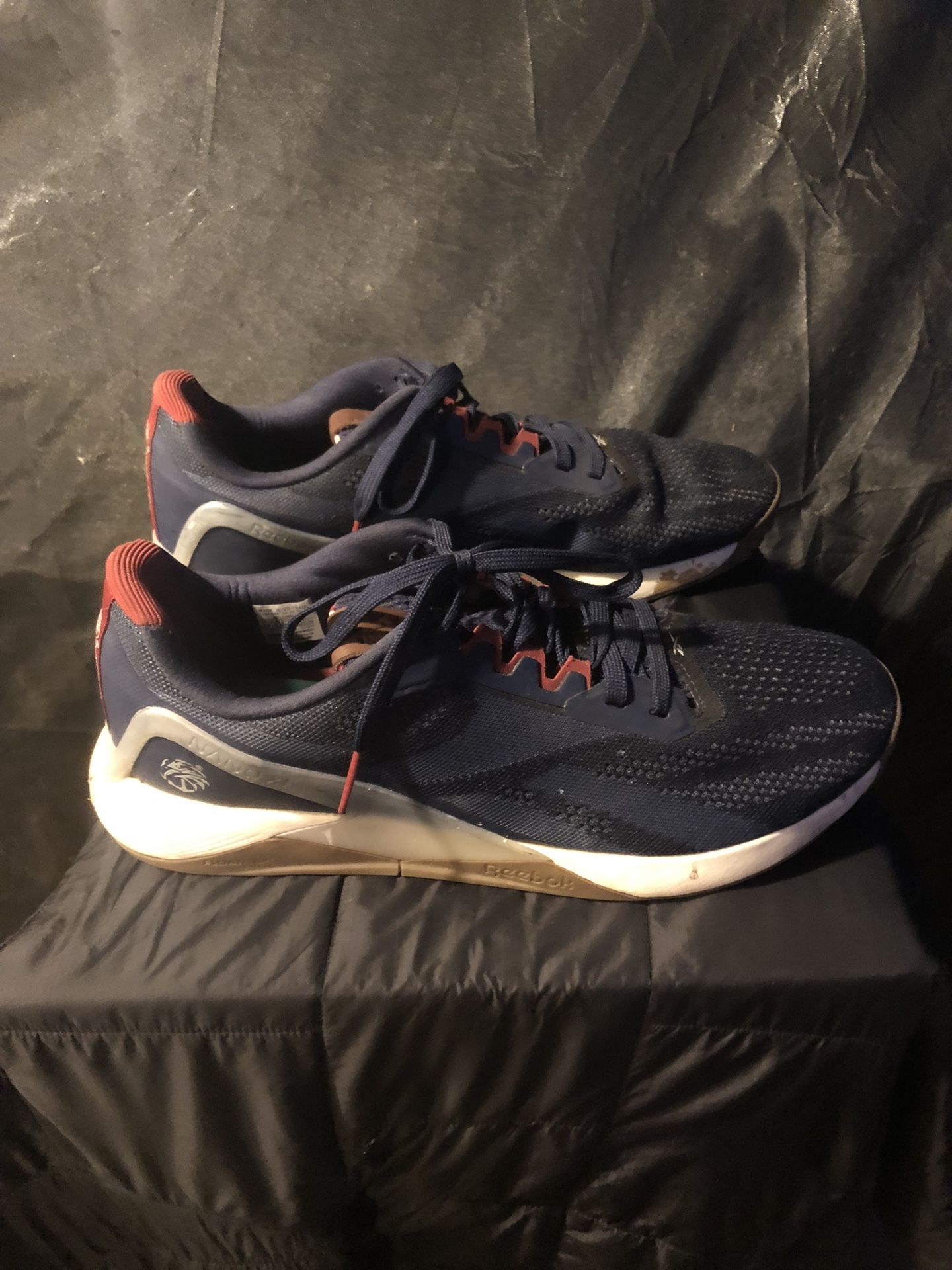 REEBOK MENS SIZE 14 NANO X1 NAVY SEAL GRIT FTWR