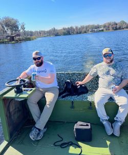 Custom Gator Hunting Tritoon – 2020 Mercury + Trailer