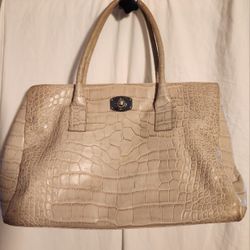 Furla Handbag Croc Leather Shoulder Bag

Purse Italy  XL Large 15 In X 9 In X 5 In