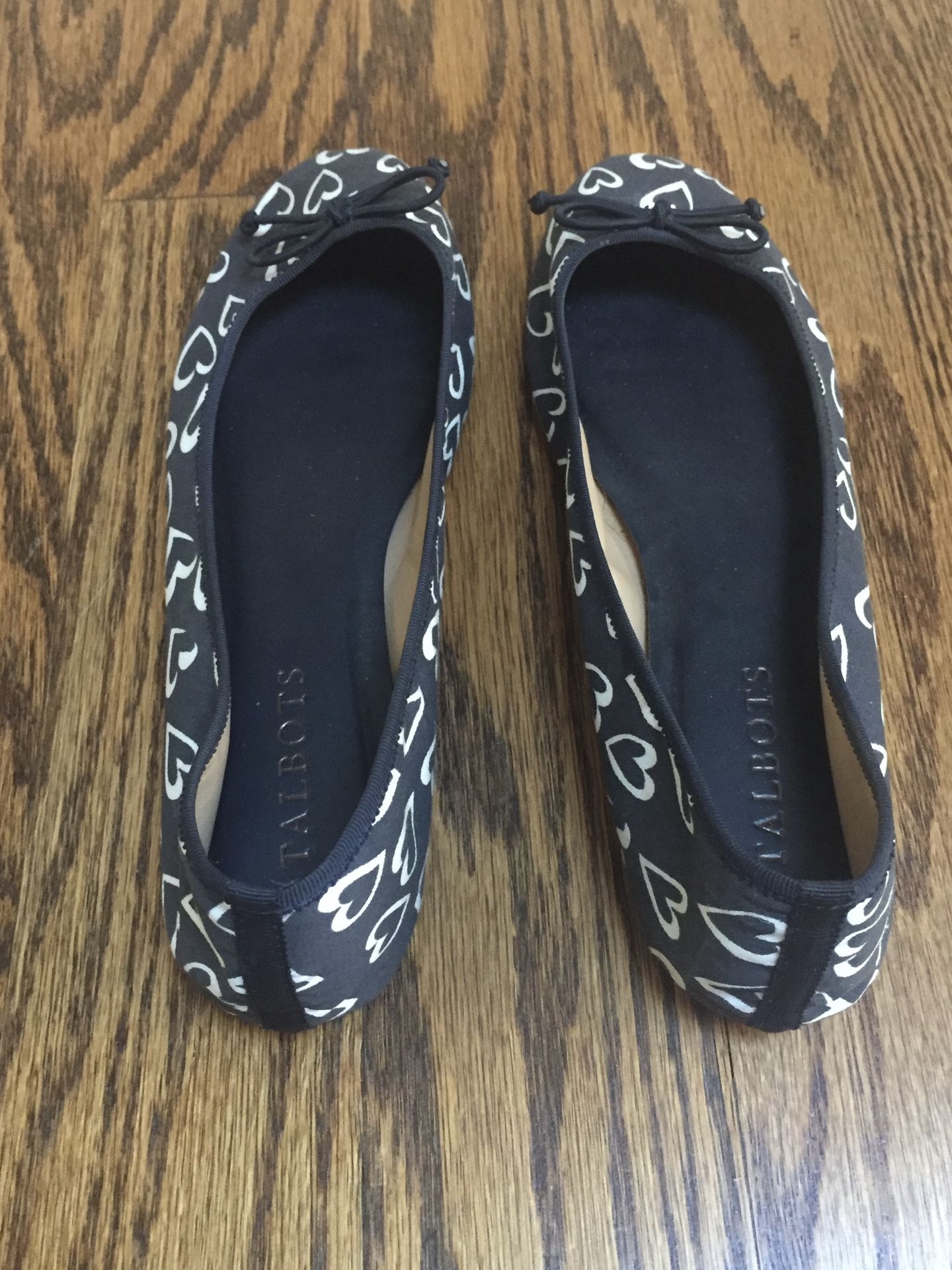 Blue And White Talbots Flats