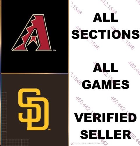 VIP, Lower Level, Lounge, Club Tickets - Diamondbacks vs Padres + Father's Day