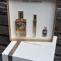Dolce Gabbana Devotion Edp 3.4oz Set 