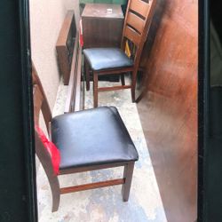 Two Chair And Dining Table