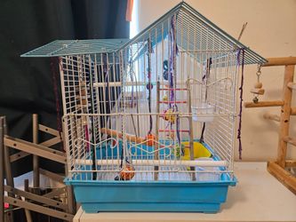 Parakeet cage