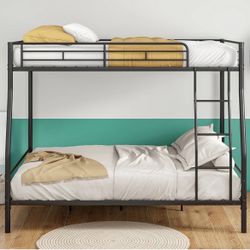 Heavy Duty Metal Bunk Bed Full Over Queen