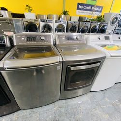 Lg Washer And Dryer Finance Available / Lavadora Y Secadora
