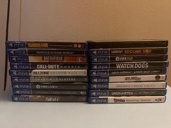 READ FIRST!!! PlayStation 4 Game Collection Sale - Individual Titles or Bulk Deal