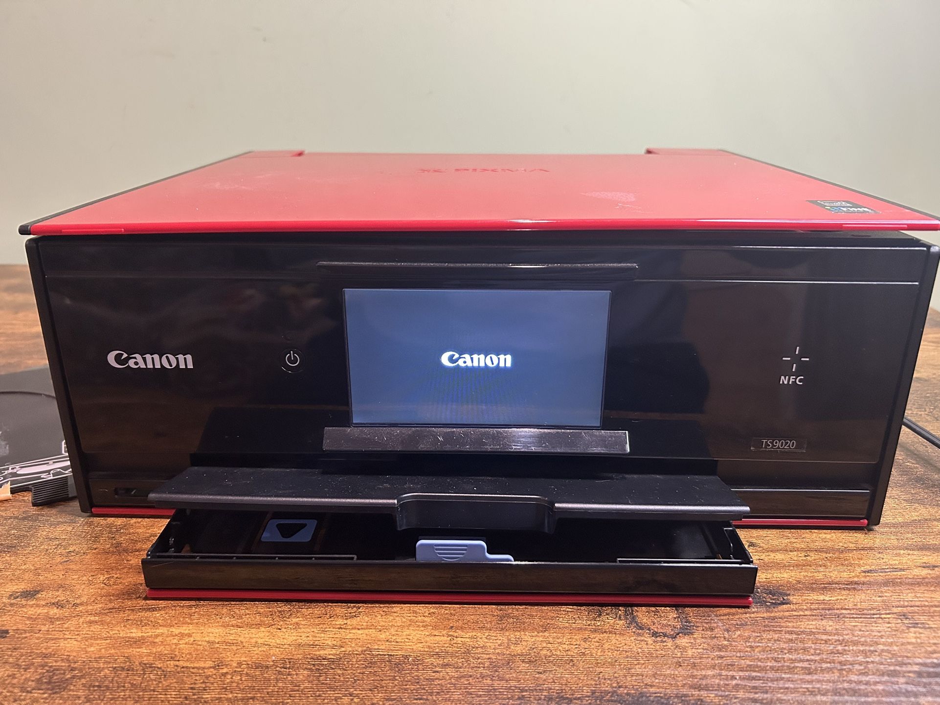 Canon Pixma Inkjet Printer TS9020 Untested Powers Up