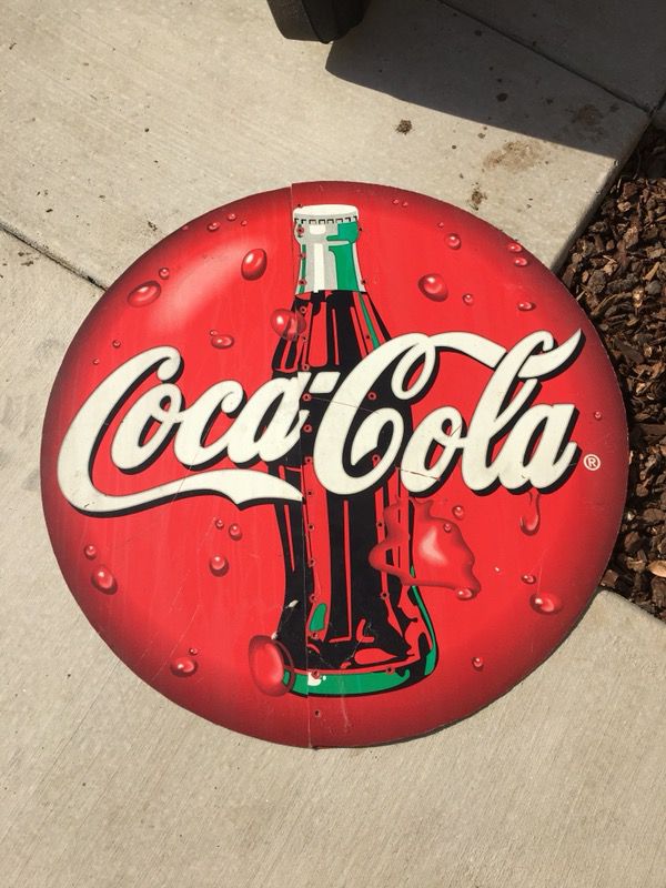 Coke Coca Cola sign