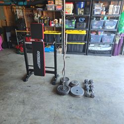 Bench With Weights