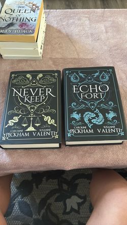 Never Keep & Echo Fort Hardcover Books Set