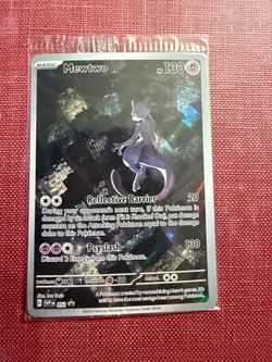 Mewtwo Black Star Promo (SEALED)