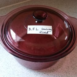 Visionsware -- 3.5 Liter with Lid USED