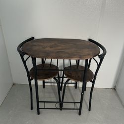 Small Dining Set With Two Chairs