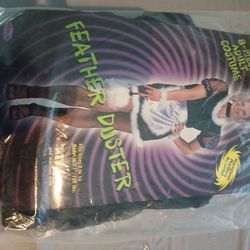 Feather duster costume
