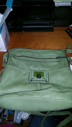 Green Rossetti messenger bag