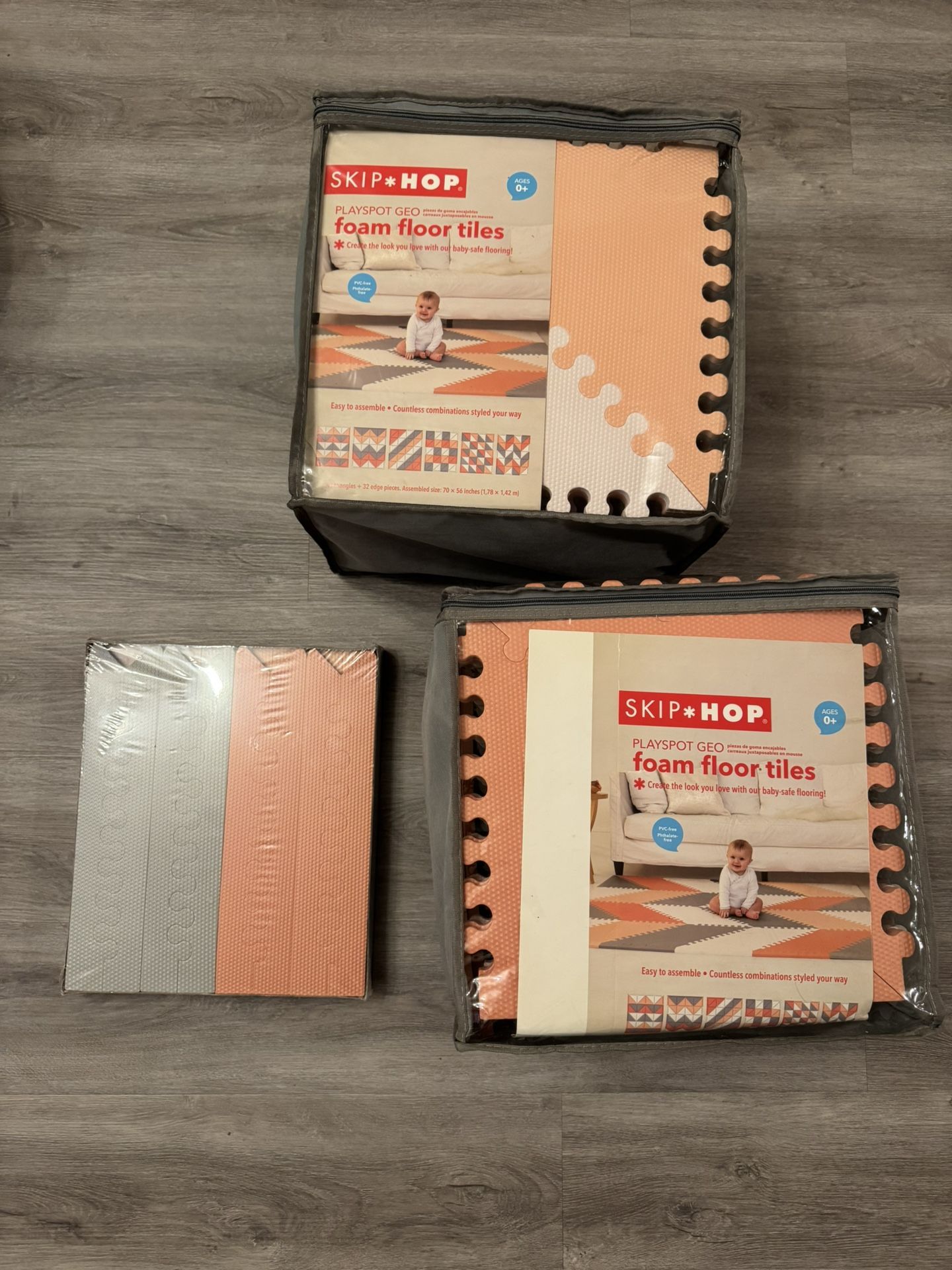 SKIP HOP Foam Floor Tiles / Activity Playmat ( 2 Sets)