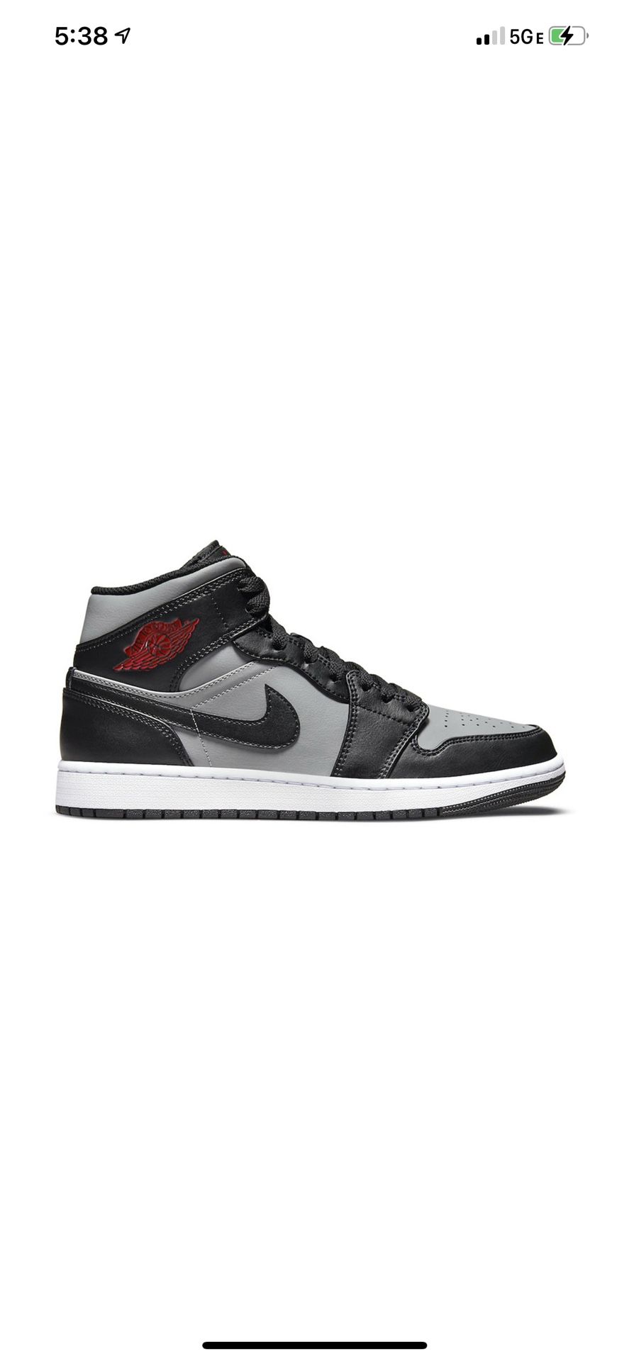 Jordan 1 Shadow Red