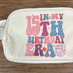 New In My 15th Birthday Era Fanny Pack 