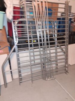 Gray bunk bed frames
