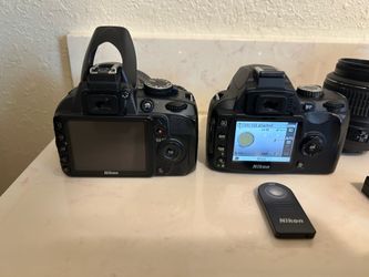 Nikon DSLR Camera Bundle – D3100 & D60 + 3 VR Lenses + Accessories