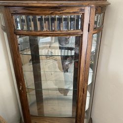 Corner Curio Cabinet 