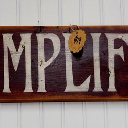 Simplify Sign