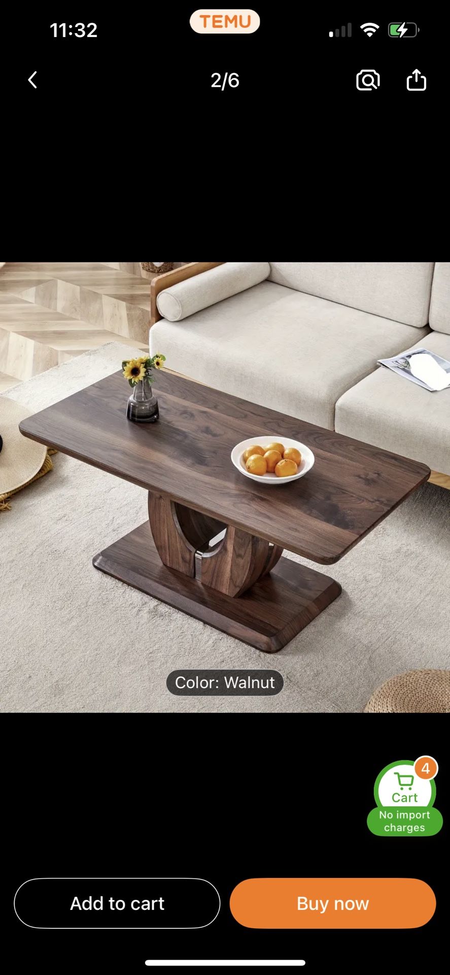 Coffee Table Unopened