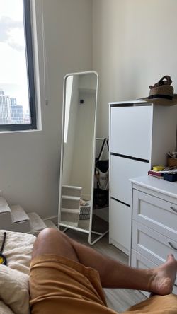 Standing Mirror: IKEA Knapper