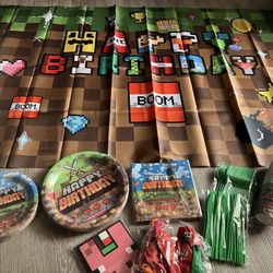 Minecraft Party Supplies 