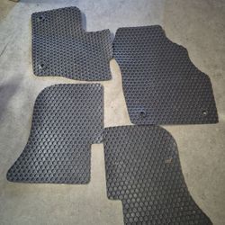 2018 Toyota MIRAI All Weather Interior Floor Mats Black