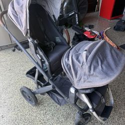 Uppababy Vista V2 Stroller With Rumble Seat