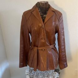 Original 1970’s Leather Coat