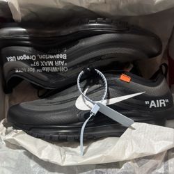 Nike Off White Air Max 97 OG Black size 10