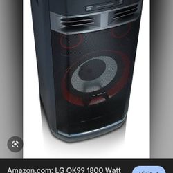 LG OK99 1800 Watt LOUDR Entertainment System
