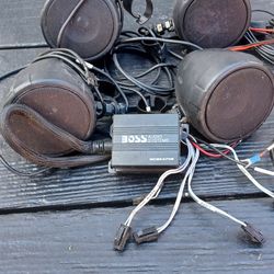 Boss  Motorcycle Speakers 