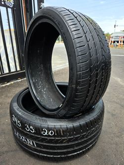 (2) P245/35ZR20 $120 CASH PRICE