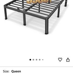 16 inch queen bed frame