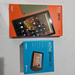Amazon Fire HD 10 & Echo Show 5