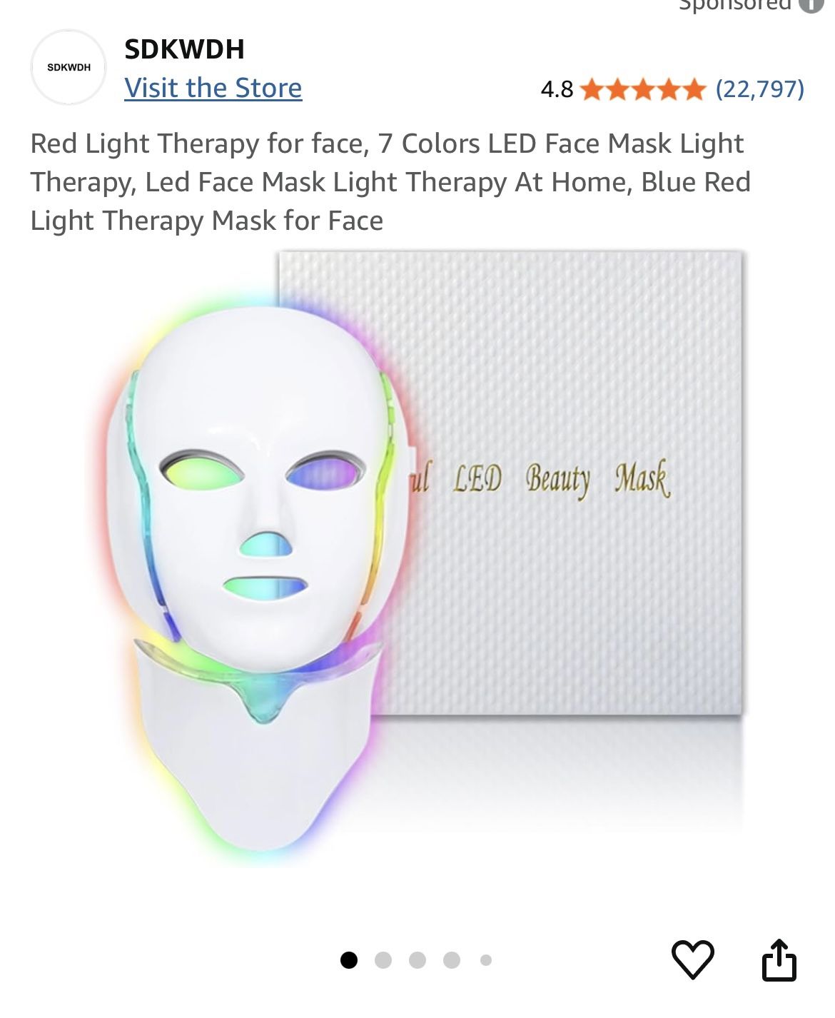Red Light Therapy Mask