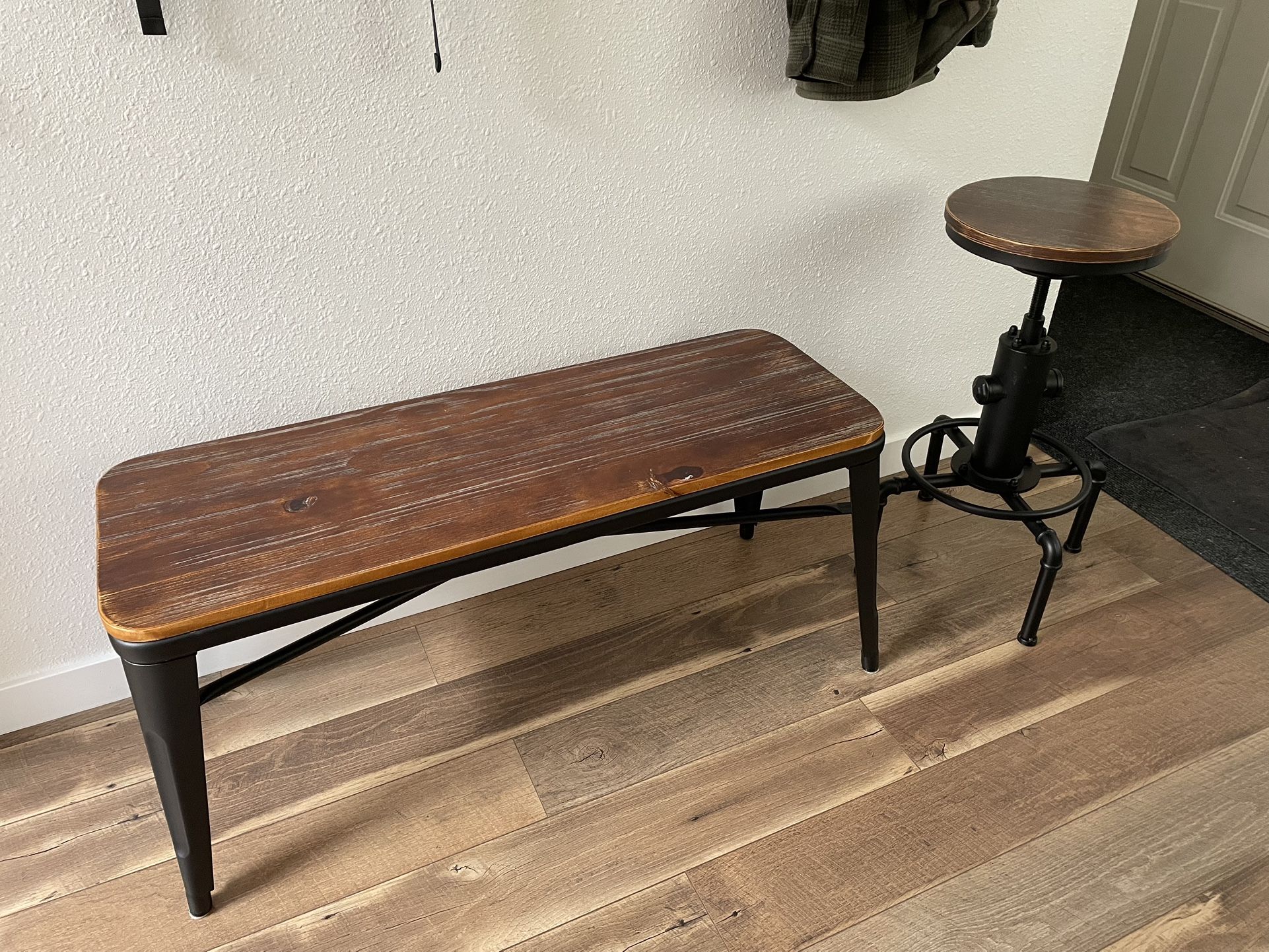 Bench and Stool