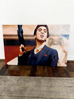 Scarface Al Pacino Tony Montana Wall Poster 33x21