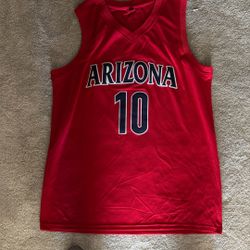 U OF A Arizona Bibby Jersey Large 
