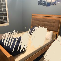 Queen Size Wooden Bed Frame 