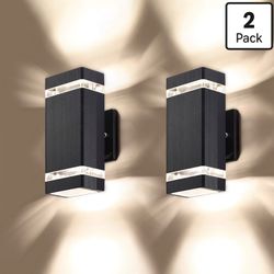 LMP LED Outdoor Wall Light, Aluminum IP65 Waterproof Porch Lights